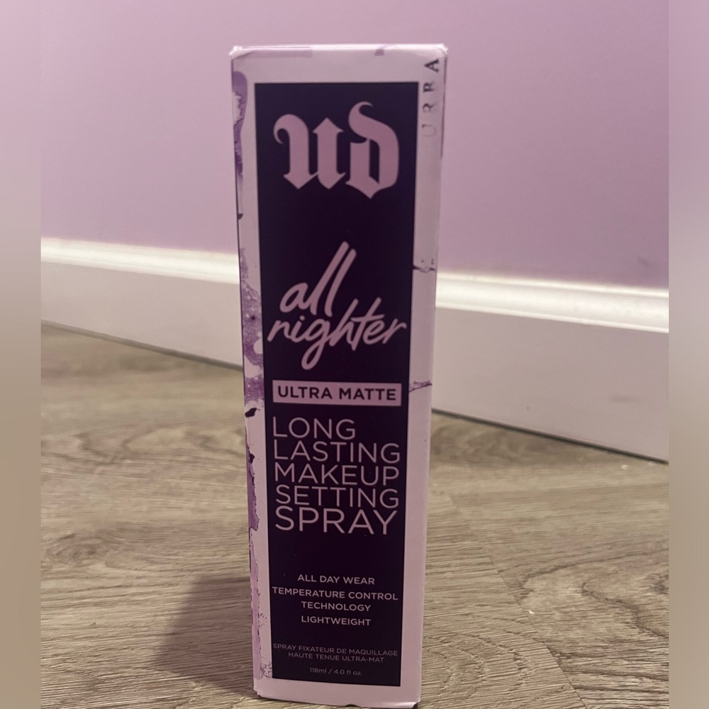 Urban decay all nighter setting spray ultra matte